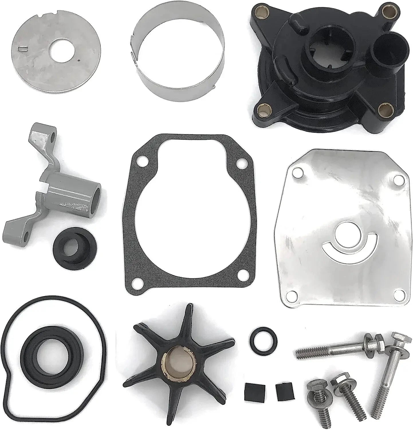 Water Pump & Impeller Kit for Johnson Evinrude (Repl 439077)