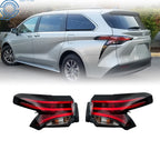 Set of 2 Tail Light Lamps for Toyota Sienna XSE Platinum Limited (2021–2023)