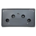 Replacement Polypropylene Front License Plate Bracket w/Mounting Hardware