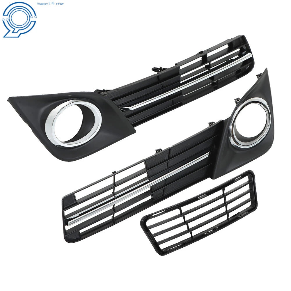 Front Bumper Lower Grille Fog Light Cover for Toyota Camry SE (2012–2014) LH+RH