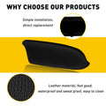 Front Pair Door Panels Armrest Cover for Honda Accord (2008–2012) Black