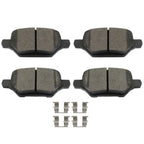 Set of 4 Rear Ceramic Brake Pads for Chevy Trax, Buick Encore