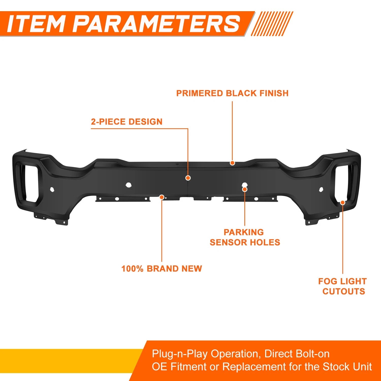 Bumper Cover Support Bracket for Mazda 3 6 CX-5 (2013–2023)