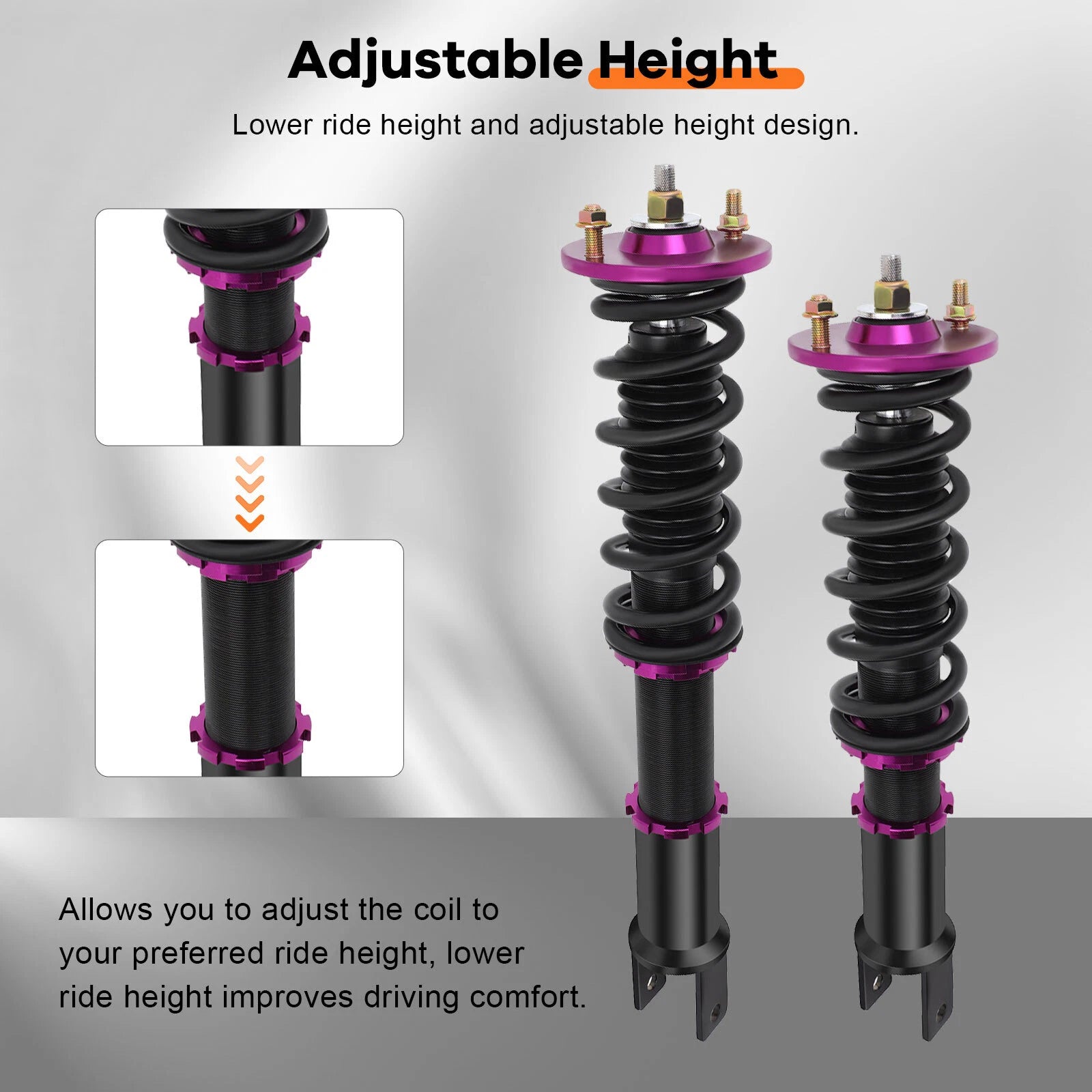 Coilovers for Honda Accord (2008-2012) & Acura TSX (2009-2014)