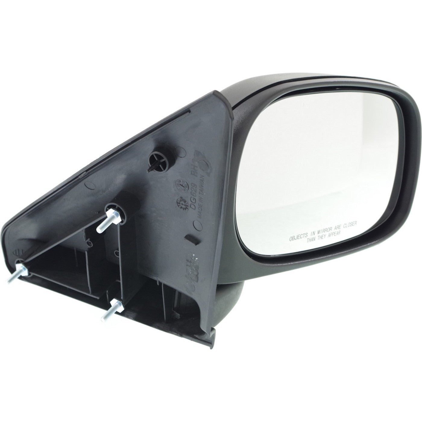 Set of 2 Manual Fold Mirrors for Dodge Ram 1500 (2002–2008)
