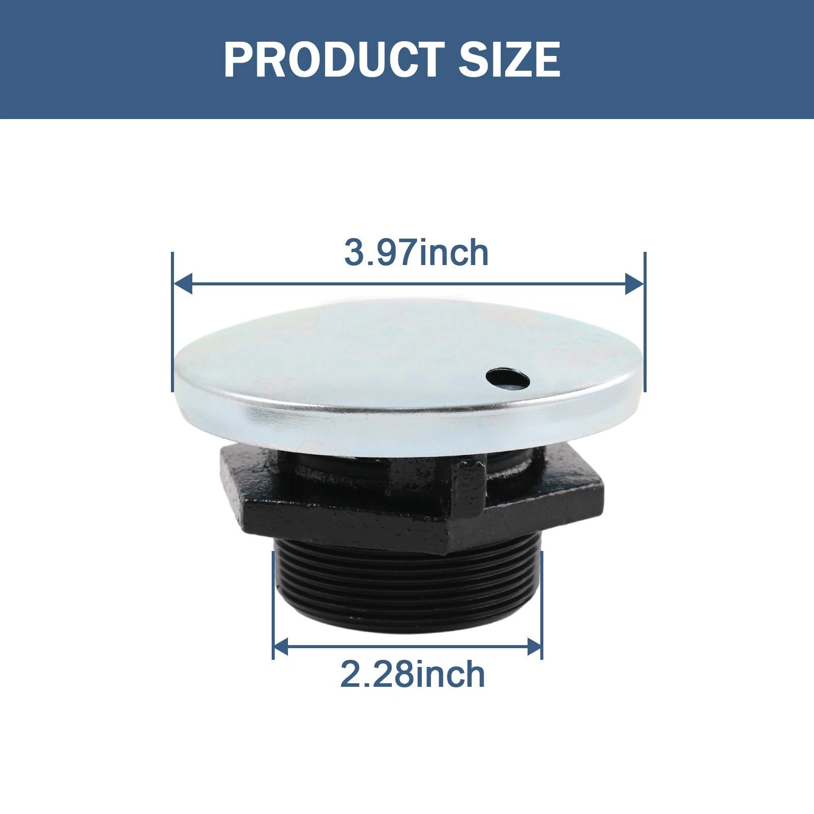 Vented Gas Cap for Fuel Transfer Tank