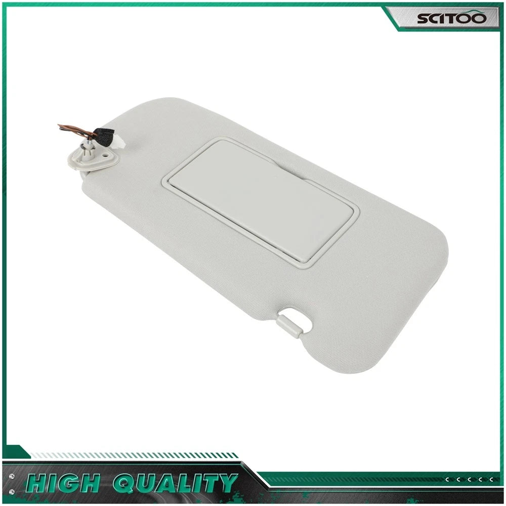 Gray Sun Visor for Nissan Murano (2009–2014) Right Passenger Side 96400-1AA1B