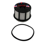 Set of 3 Fuel Filters with Caps for Ford F-Series E-Series (1998–2003)