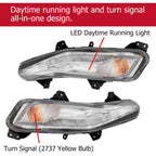 Pair LED Fog Lights Turn Signal Lamps for Chevy Malibu (2019–2023)