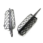 2X Front Bumper Fog Light Grille for BMW X5 E70 (2007–2010)