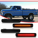 Set of 4 Smoked LED Side Marker Lights for Ford F100 F150 F250 F350