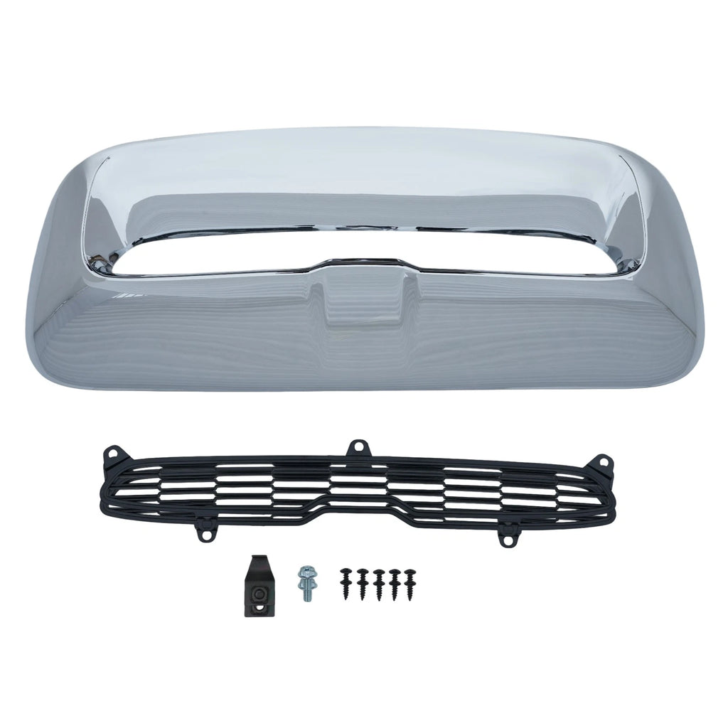 Chrome Hood Air Vent for Mini Cooper S R55 R56 R57 R58 (2007–2014)