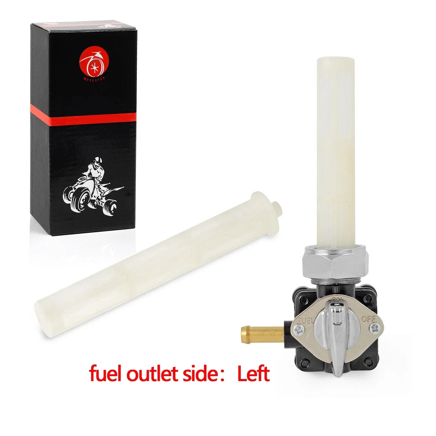 Fuel Valve Petcock VACUUM 22mm Left exit for Fatboy Lo (2011–2013)