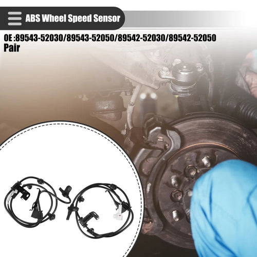 1 Pair ABS Wheel Speed Sensor for Toyota Yaris (2007–2011)