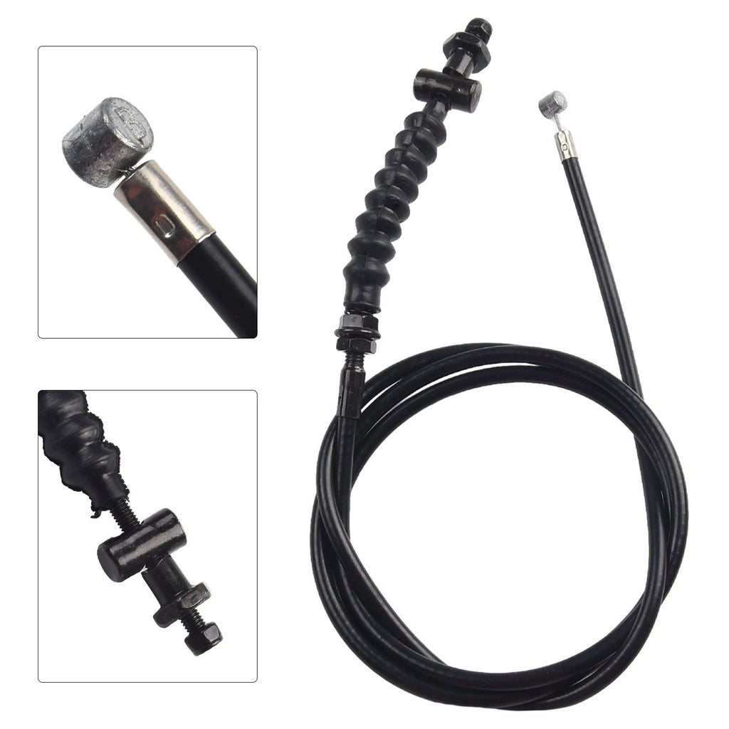 Brake Cable Brake Line Set for Electric Scooter (Steel, Black)