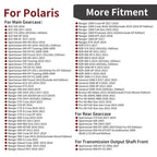 Triple Lip Seal (25x80x10) for Polaris RZR 1000 XP S (2014–2025)