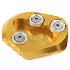 Gold Kickstand Side Stand Plate Extension Pad for YAMAHA YZF-R6 (2017-2018)