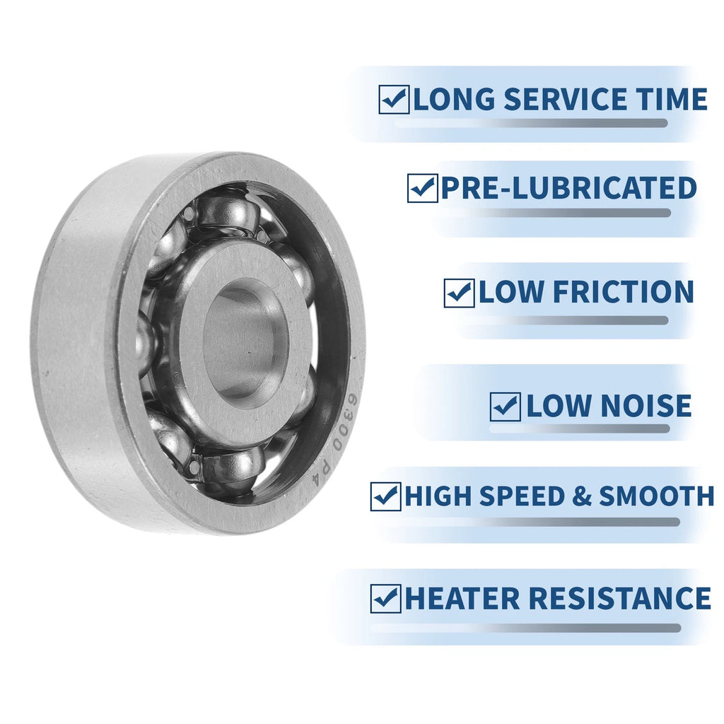 6300 Deep Groove Ball Bearings for Various Models (10x35x11mm)