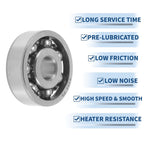 6300 Deep Groove Ball Bearings for Various Models (10x35x11mm)