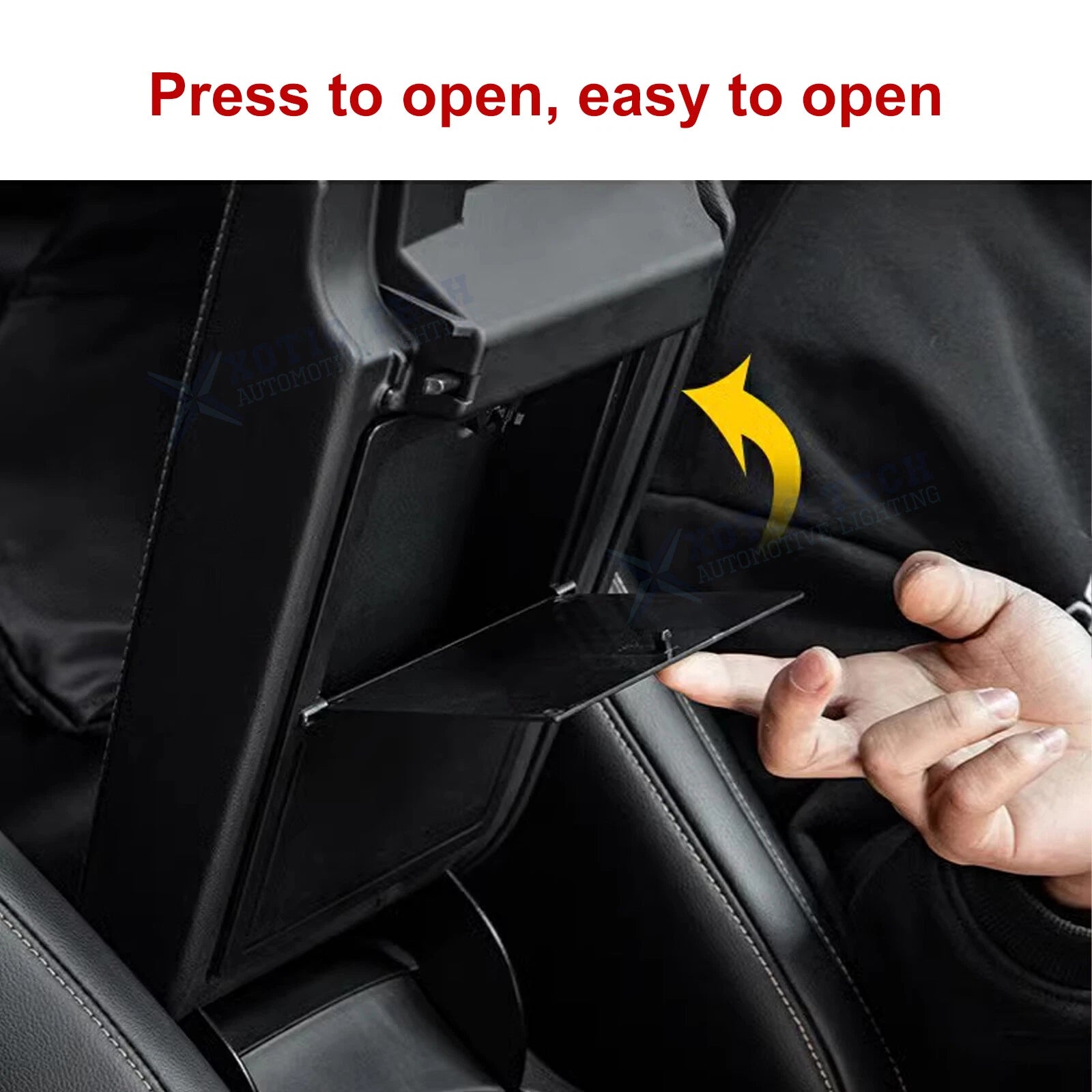 Hidden Under-Armrest Storage Organizer Tray for Honda Accord (2018-2022)