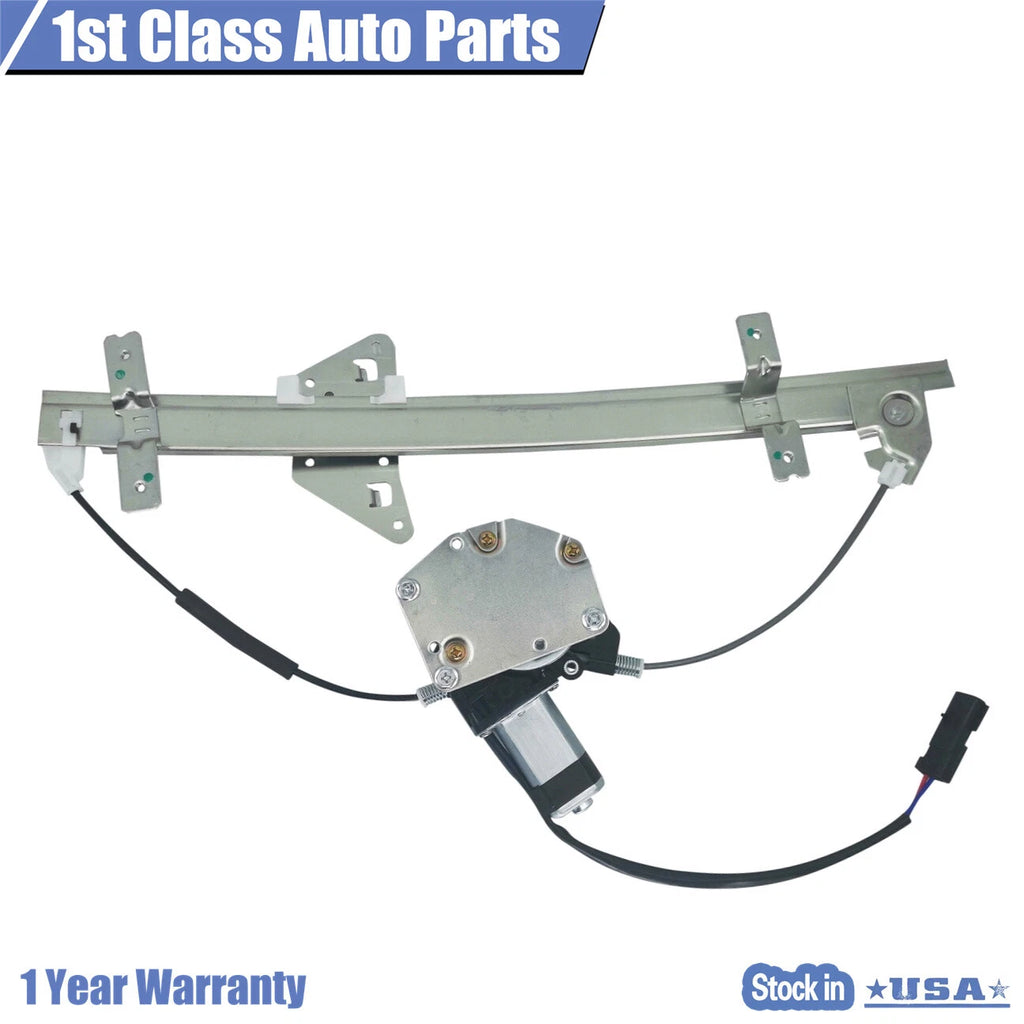 Rear Left Power Window Regulator with Motor for Dodge Dakota Durango (2000-2004)
