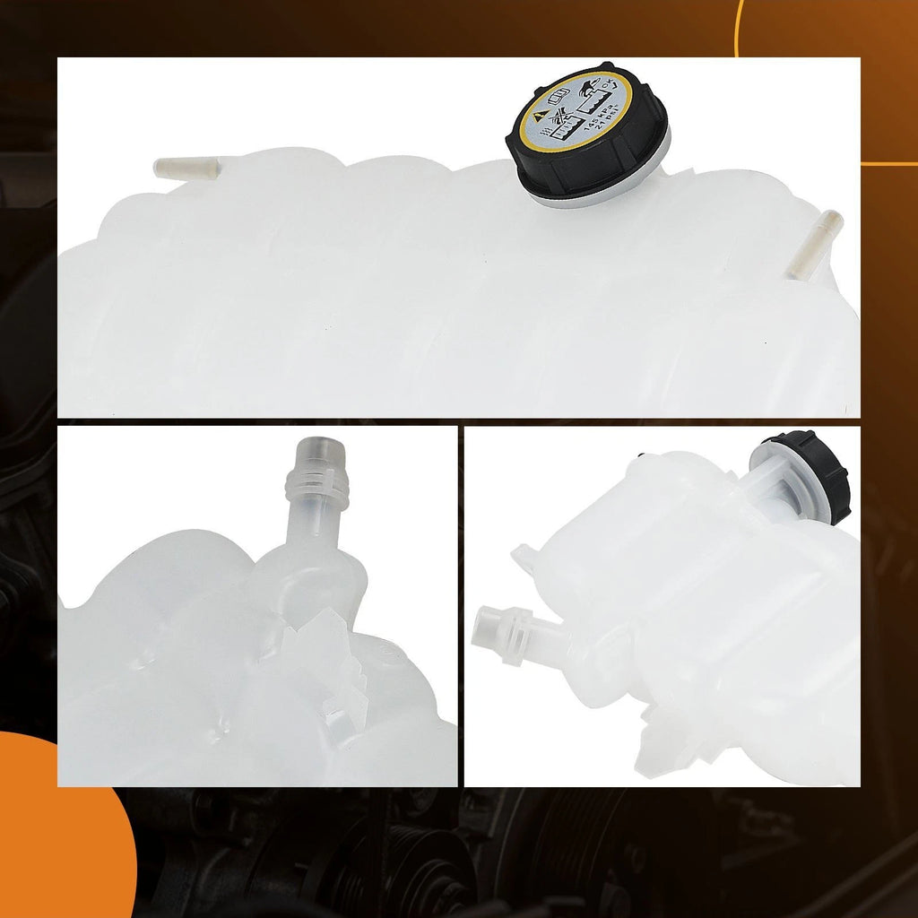Engine Coolant Reservoir Tank with Cap for Ford Expedition (2018-2024)