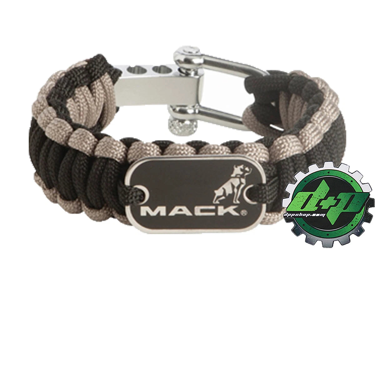 Survival Paracord Wristband for Mack Trucks (Military Hiking Safety Bracelet)