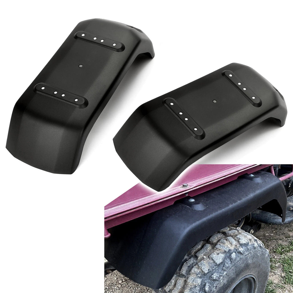 Rear Fender Pair for Kawasaki Mule 3000 3010 3020 (2001–2008) Black PP