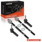 Set of 4 Tie Rod Kit for Chevy Camaro (2010â2015)