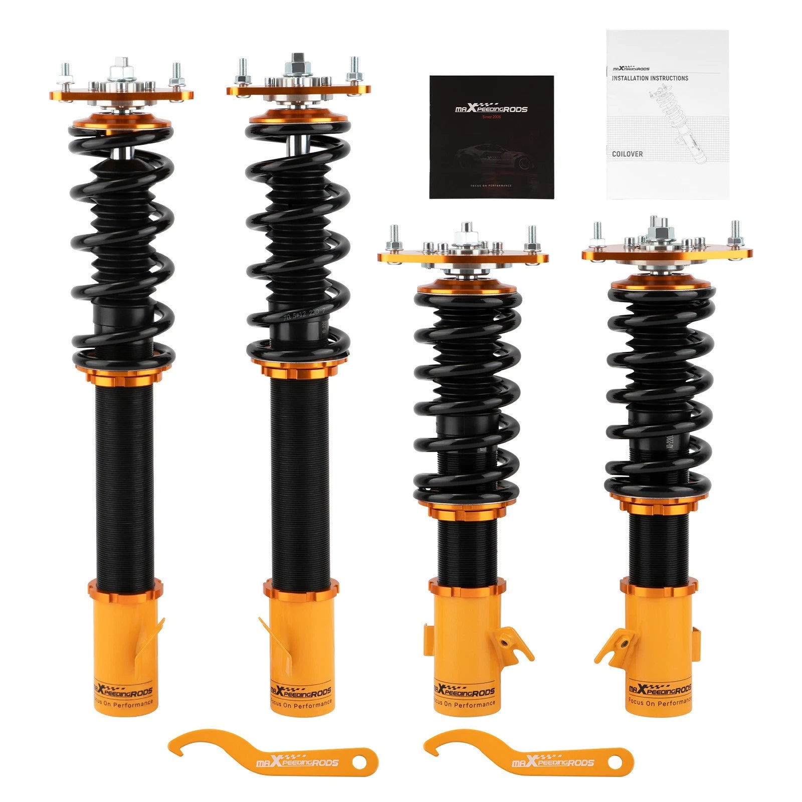 Adjustable Coilovers Suspension Lowering Kit for Subaru Impreza WRX (2002–2007)