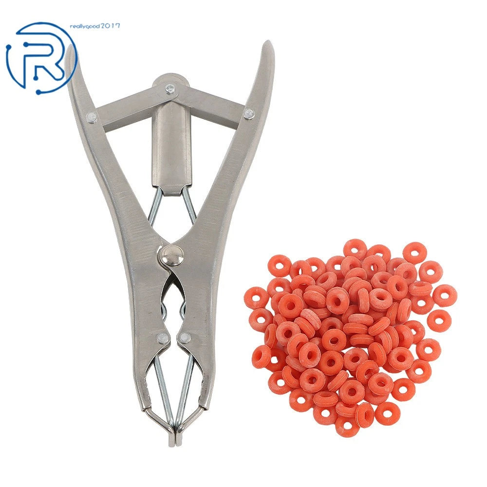 100 Pack Marking Ring for Sheep Castration Applicator