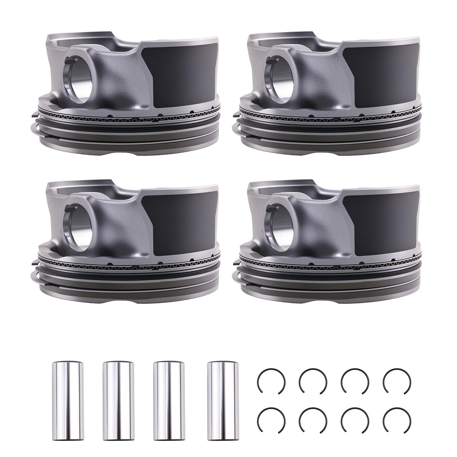 Engine Piston & Piston Rings Kit for Hyundai Kona Elantra 2.0L (2017–2018)