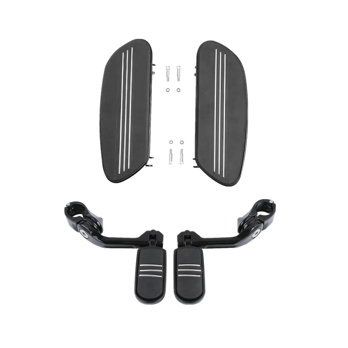 Driver Floorboard & Highway Foot Pegs for Harley Touring (1986–Present)