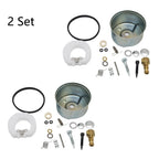 Set of 2 Carburetor Float Bowl Rebuild Kit for Tecumseh (632347, 632622, 632019A, 631700)