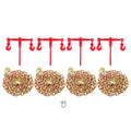 Set of 4 Ratchet Load Binder Chain Kit 3/8in-1/2in 10FT G80
