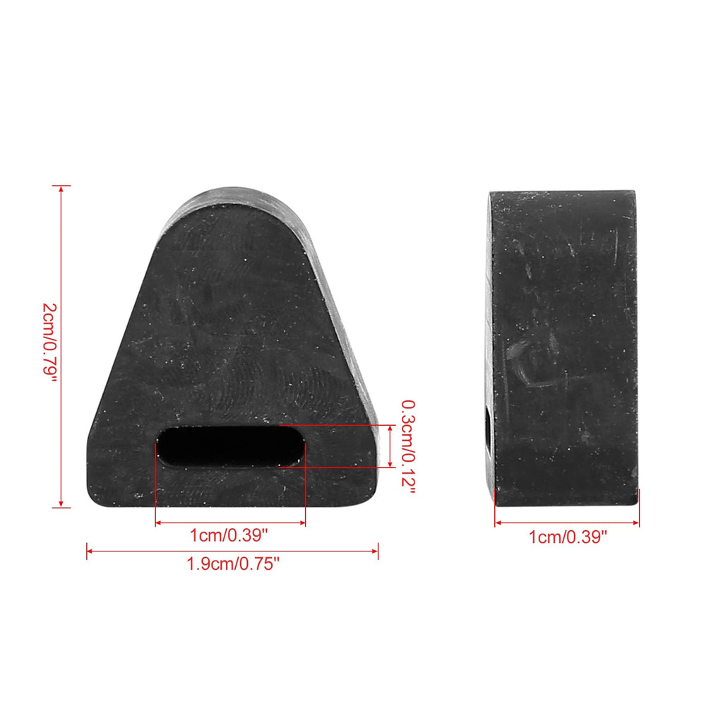 2 Pcs Tailgate Latch Rubber Stop Bumper for Chevrolet Silverado 
