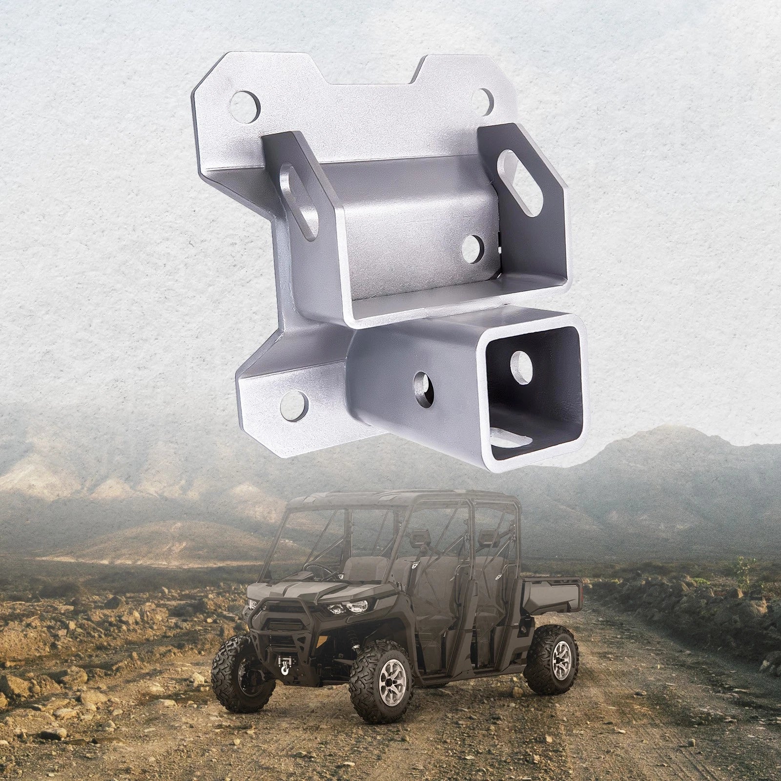 2 Inch Rear Receiver Trailer Hitch for Can-Am Maverick X3 Max R Turbo (2016–2020)