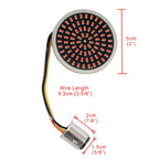 2X 1157 LED Turn Signal Light Inserts for Harley Softail Touring Dyna Sportster