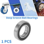 1 Pc 60/32DDU Deep Groove Ball Bearing P4 for Scooter Skateboard (32x58x13mm)