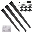 Truck Bed Rails Tie Down Rail for Jeep Gladiator JT (2020–2023) 82215956 Aluminum