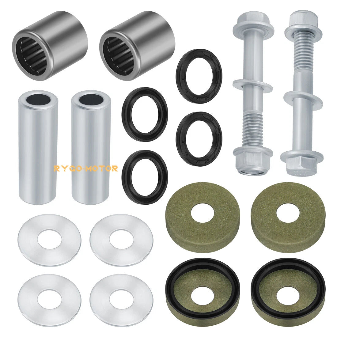Front Lower A Arm Bushing Bearing & Bolts for Suzuki Quadsport Z400 (2003–2014)