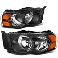 Headlight + Amber Signal + LED Fog Light Set for Ram (2002–2005)