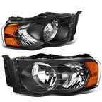 Headlight + Amber Signal + LED Fog Light Set for Ram (2002–2005)