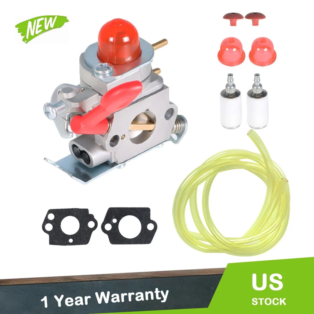 Carburetor Kit for Craftsman 358.791530 25cc Weed Eater (Fits Poulan)