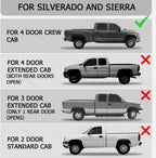Rocker Panel Right Side for Chevy GMC Silverado Sierra 1500/2500 (1999-2007)