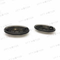 Smoke Flat Turn Signal Lens for Harley Davidson Electra Glide, Road King