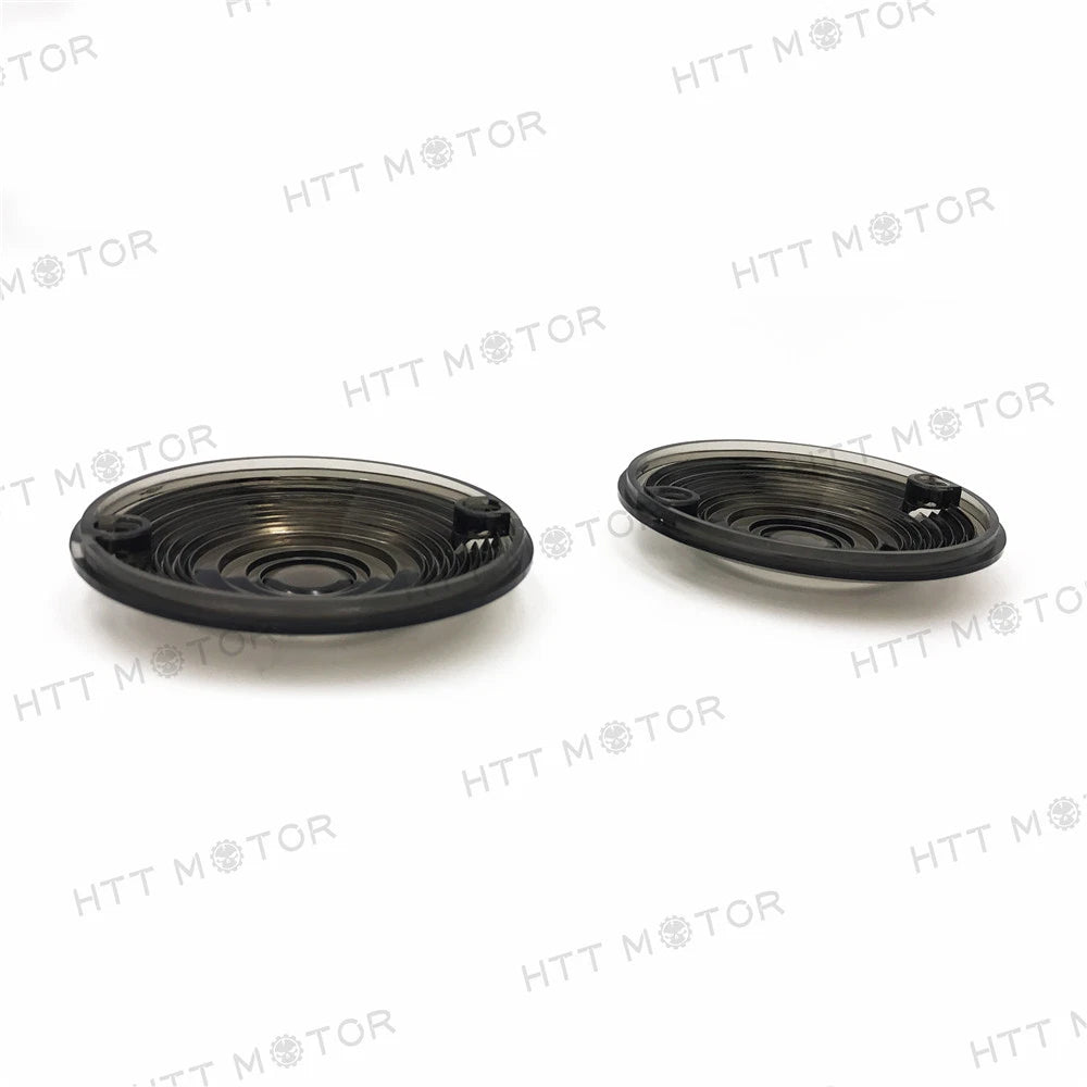 Smoke Flat Turn Signal Lens for Harley Davidson Electra Glide, Road King