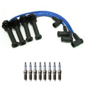 NGK Wire Set & Bosch 4 Double Platinum Spark Plugs for Contour Escape (1995–2002)