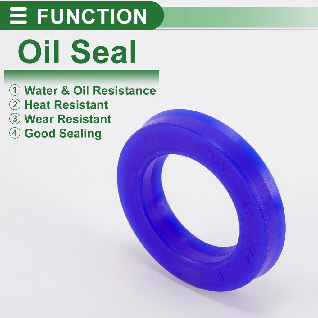 Set of 5 Oil Seal Rotary Shaft Seal 28x44x8mm High Pressure TPU
