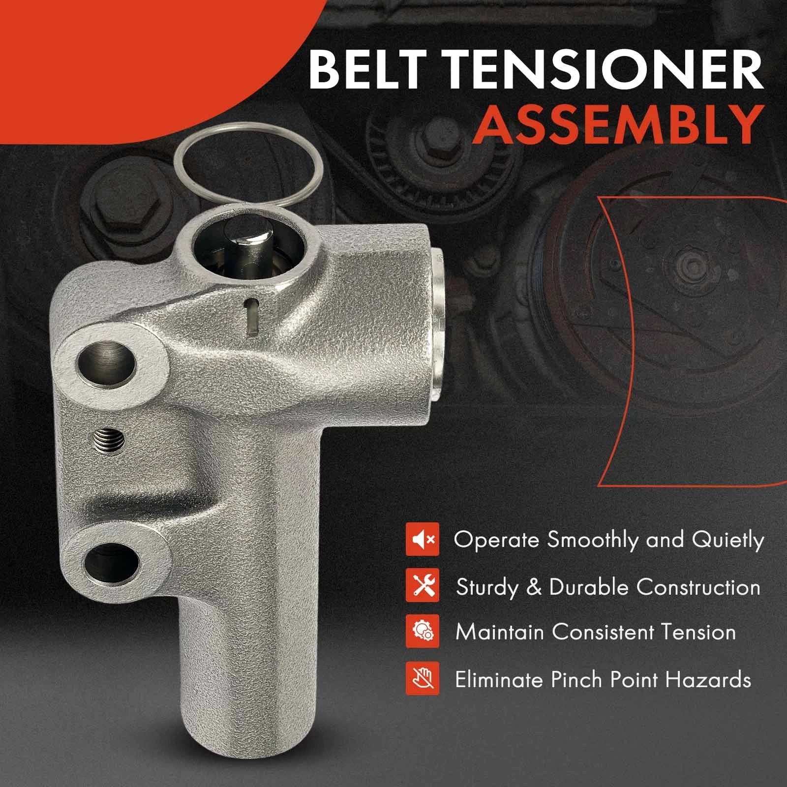 Timing Belt Tensioner for Hyundai Elantra Sonata (1992–1995)